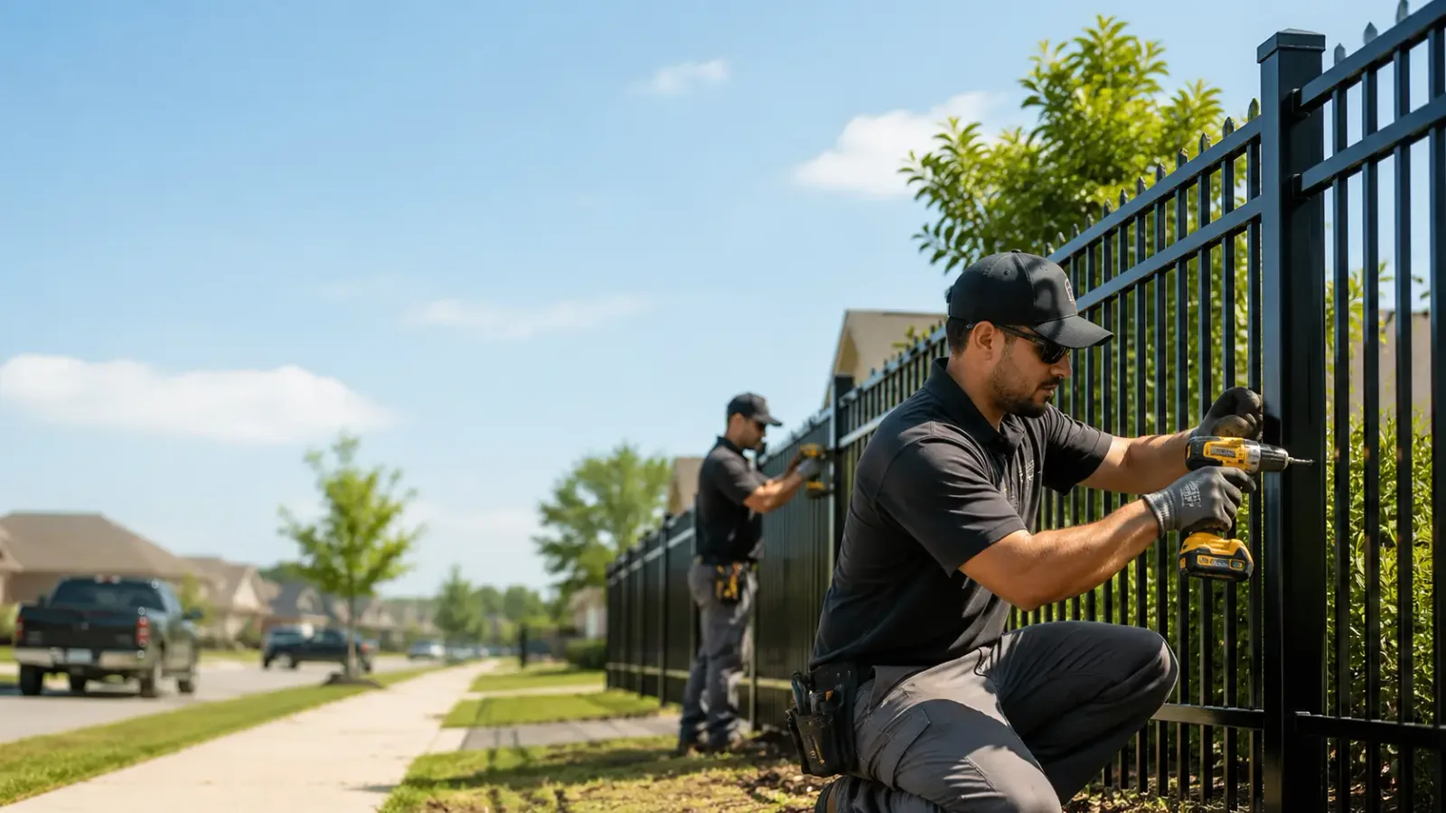 Metal Fence Installation in Richlands, VA